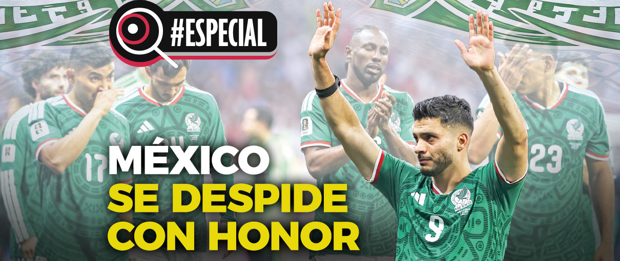 México se despide con honor