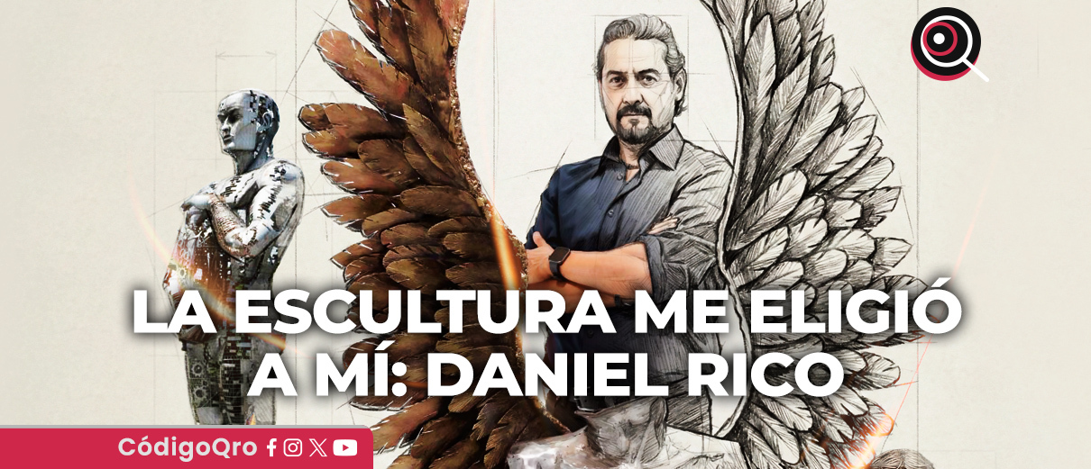 La escultura me eligió a mí: Daniel Rico