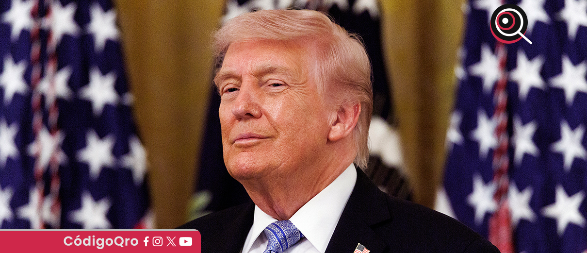 El presidente de Estados Unidos, Donald Trump, reiteró que los cárteles son una amenaza contra la seguridad nacional