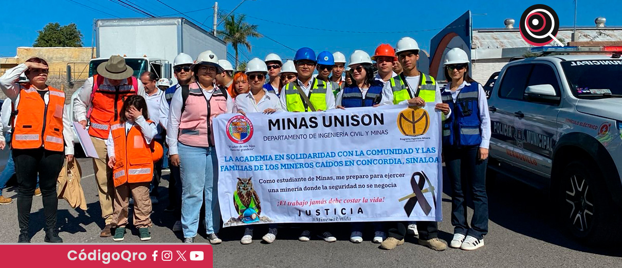 Marchan en Hermosillo por secuestro y muerte de mineros en Sinaloa