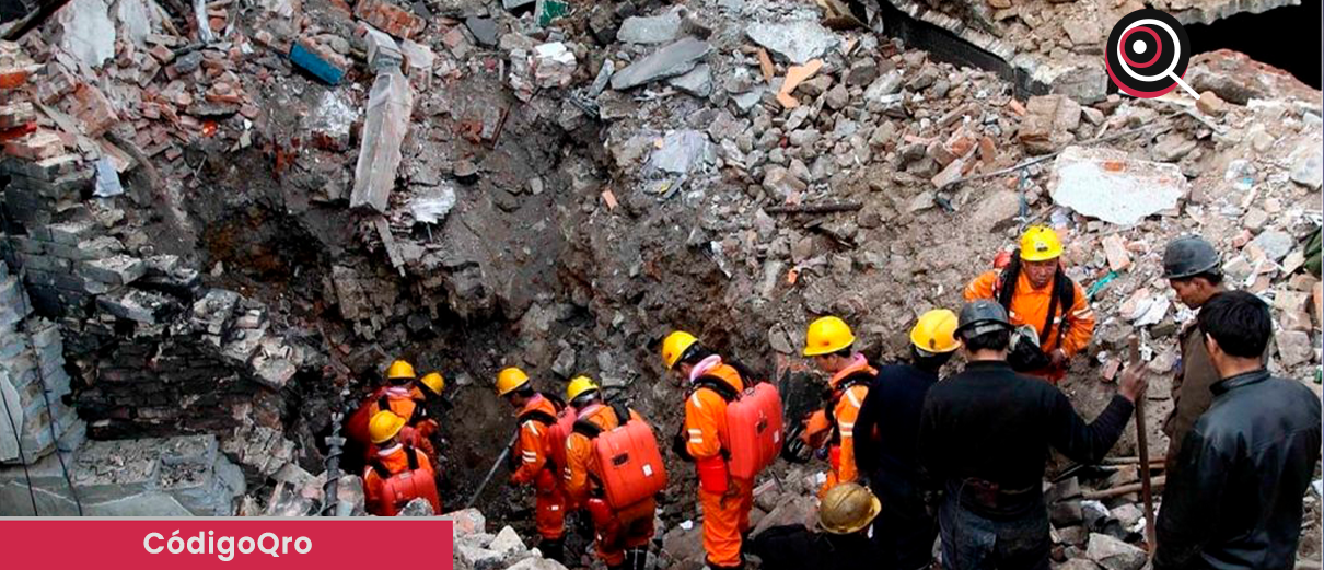 explosión, mina, China, ocho muertos, 38 desaparecidos,