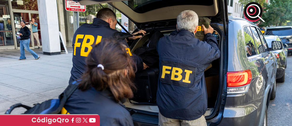 FBI, allana, casa, periodista,