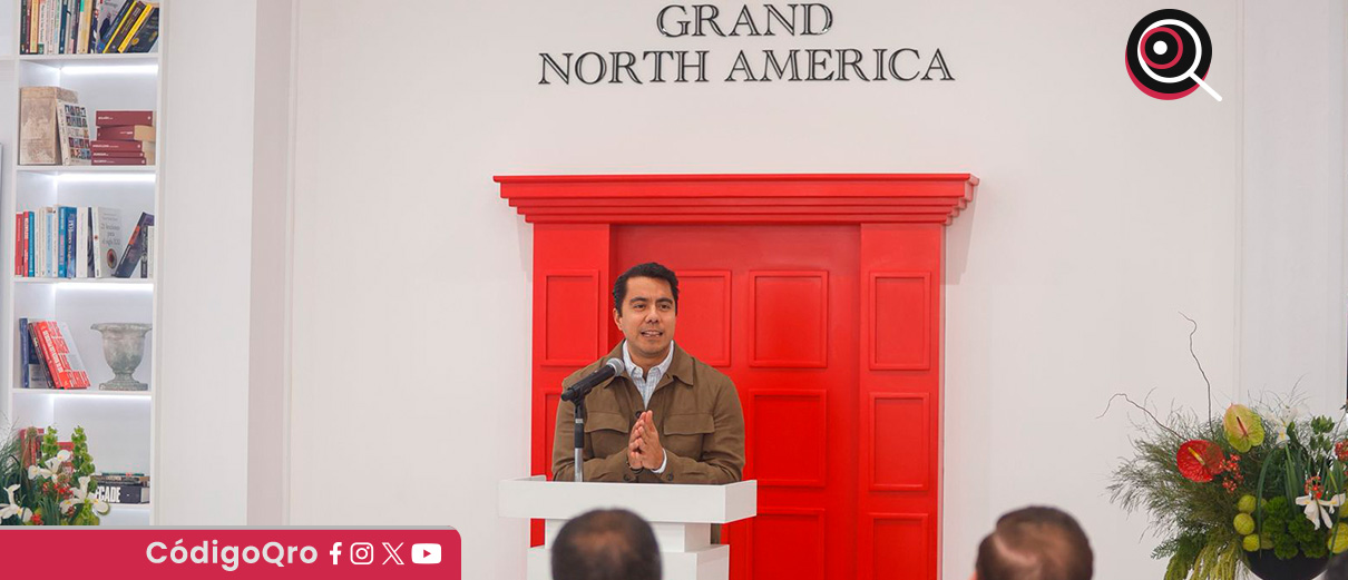 El alcalde de Querétaro, Felifer Macías, inauguró el Centro de Liderazgo de América del Norte