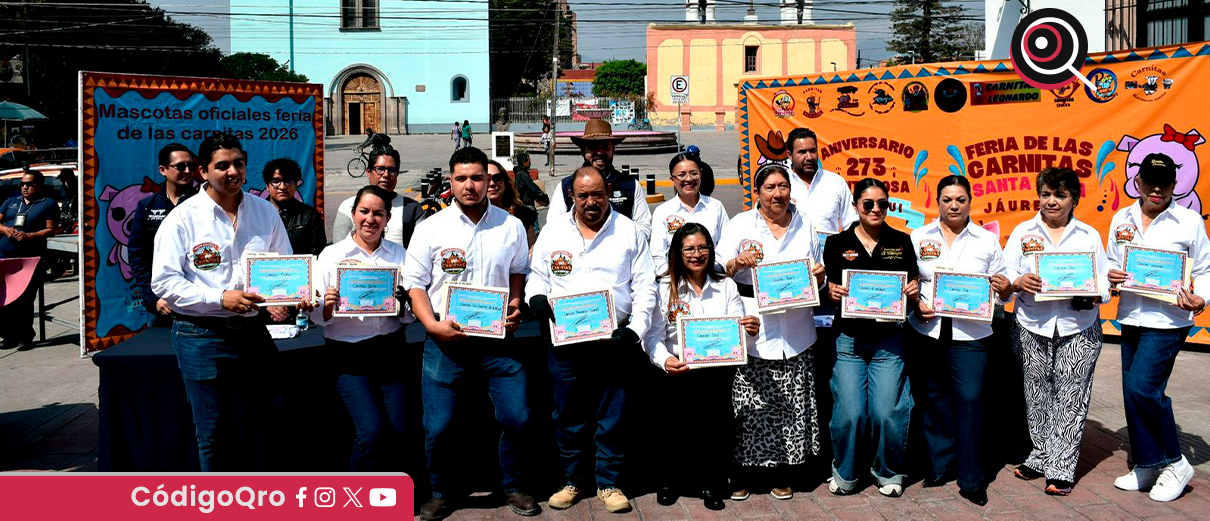 ¡Todo listo para la Feria de las Carnitas 2026 en Santa Rosa Jáuregui!