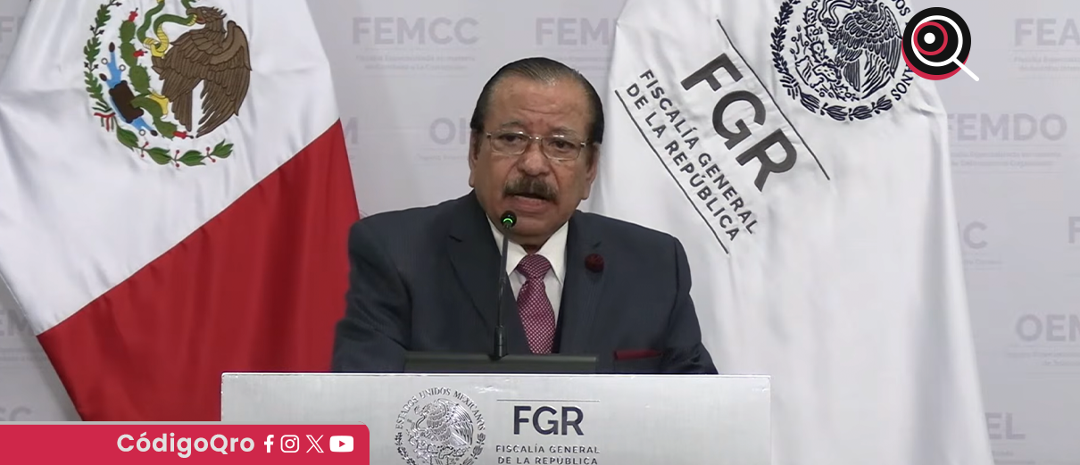 FGR, pruebas, Rocha Moya, funcionarios, acusados, EUA,