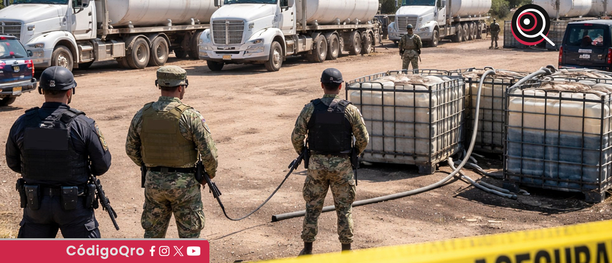 FGR asegura más de 100 mil litros de combustible en Colón
