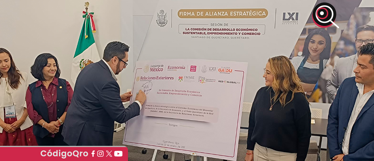 Firman acuerdo para impulsar MIPyMES y productos mexicanos en el extranjero