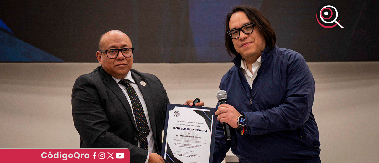 Fiscalía realiza plática de prevención sobre delito de extorsión