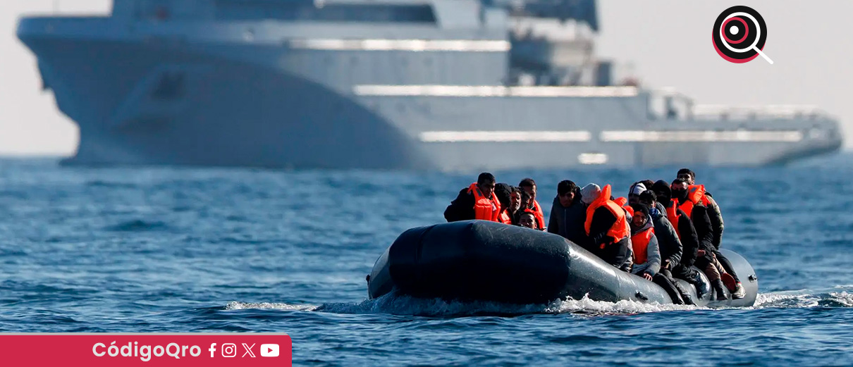 En el Canal de la Mancha, Francia restacó a 119 migrantes