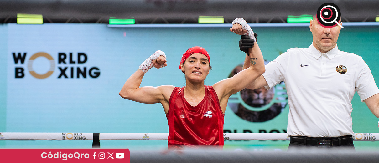 La peleadora mexicana Fátima Herrera ganó plata en la Copa Mundial de Boxeo
