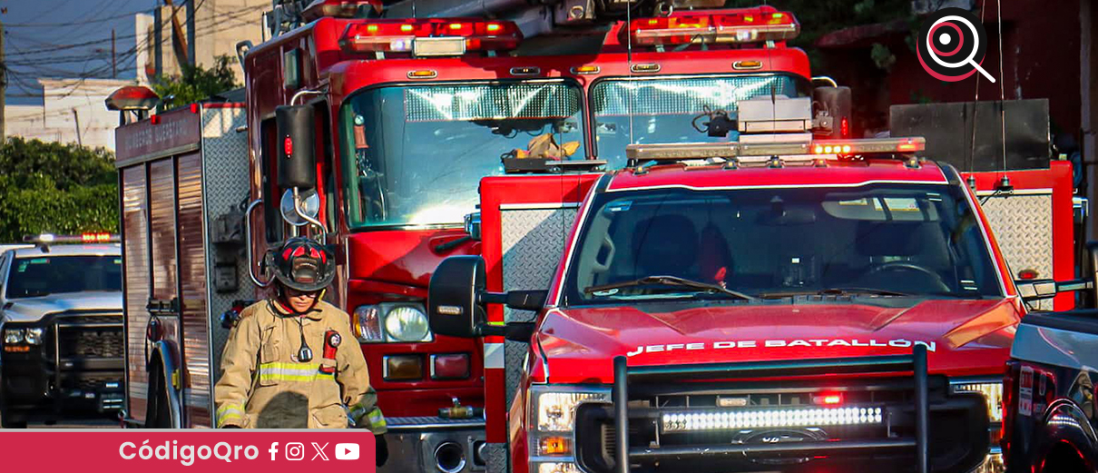 Las fugas de gas son la principal emergencia atendida por Bomberos de Querétaro