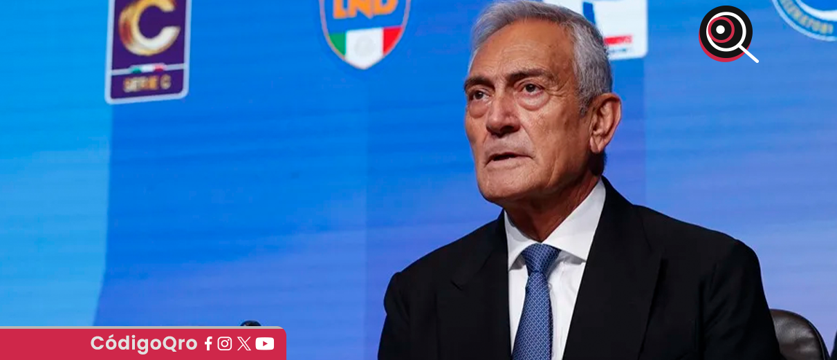 Dimite presidente de la Federación Italiana de Futbol tras fracaso en clasificación al Mundial