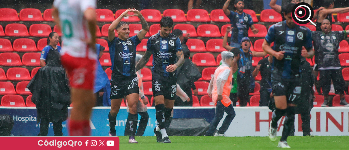 Los Gallos Blancos derrotaron 3-1 al Necaxa