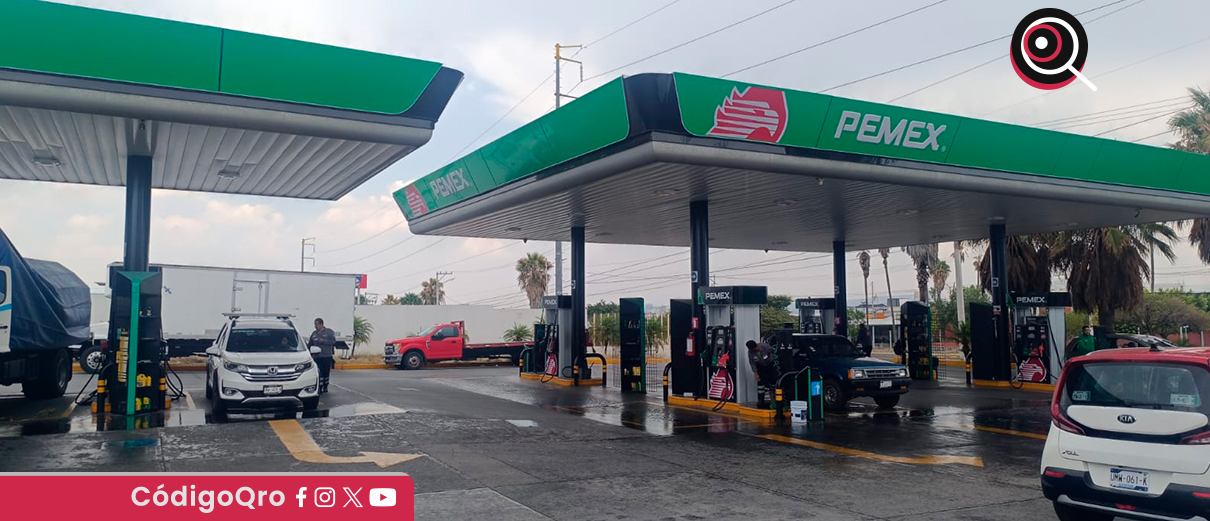 Pese a los reportes de desabasto, las gasolineras funcionan con normalidad en Querétaro
