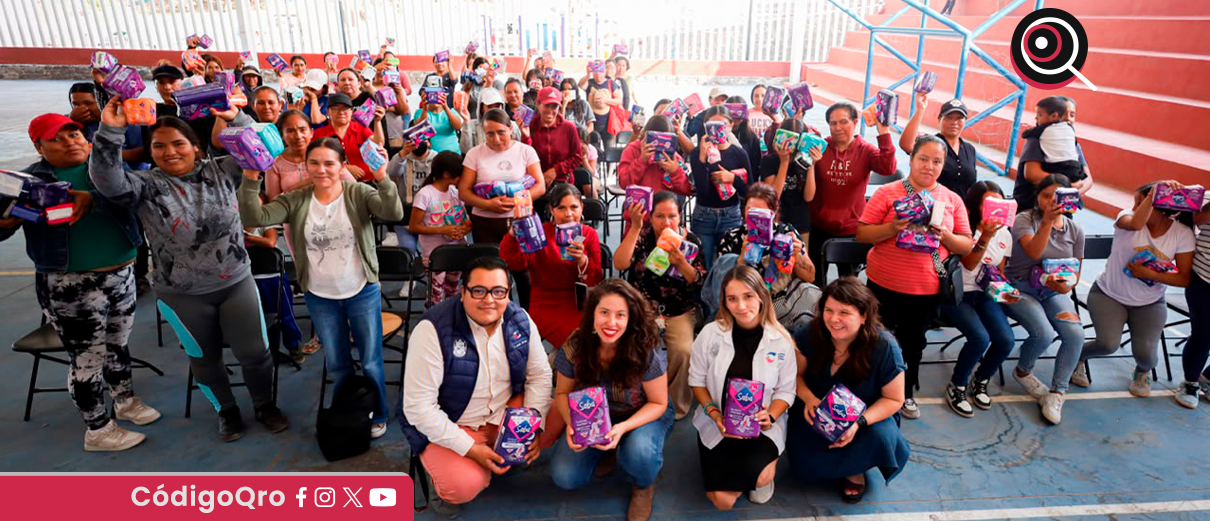 entregan, kits, gestión menstrual, comunidades, El Marqués,