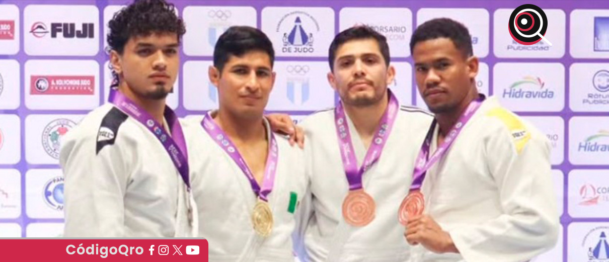 Gilberto Cardoso brilla junto a judocas mexicanos