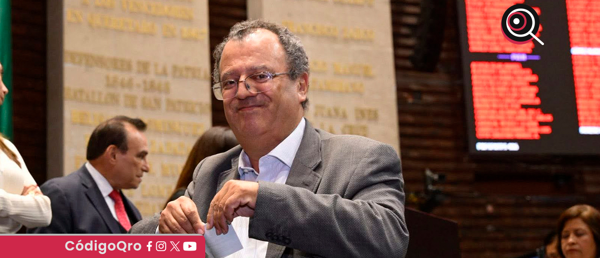 El diputado federal de Morena, Gilberto Herrera Ruiz, buscará la candidatura de Morena a la gubernatura del estado de Querétaro