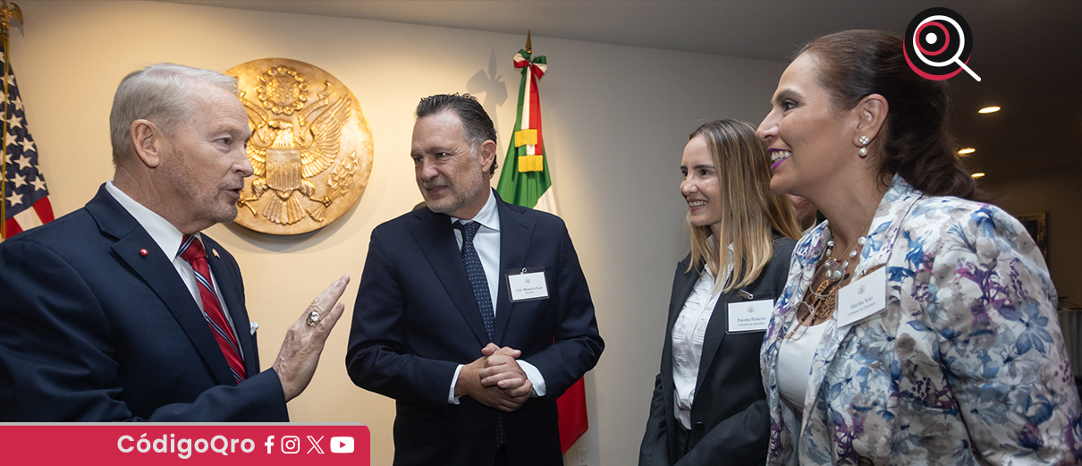 El gobernador de Querétaro, Mauricio Kuri, participó en The Freedom 250