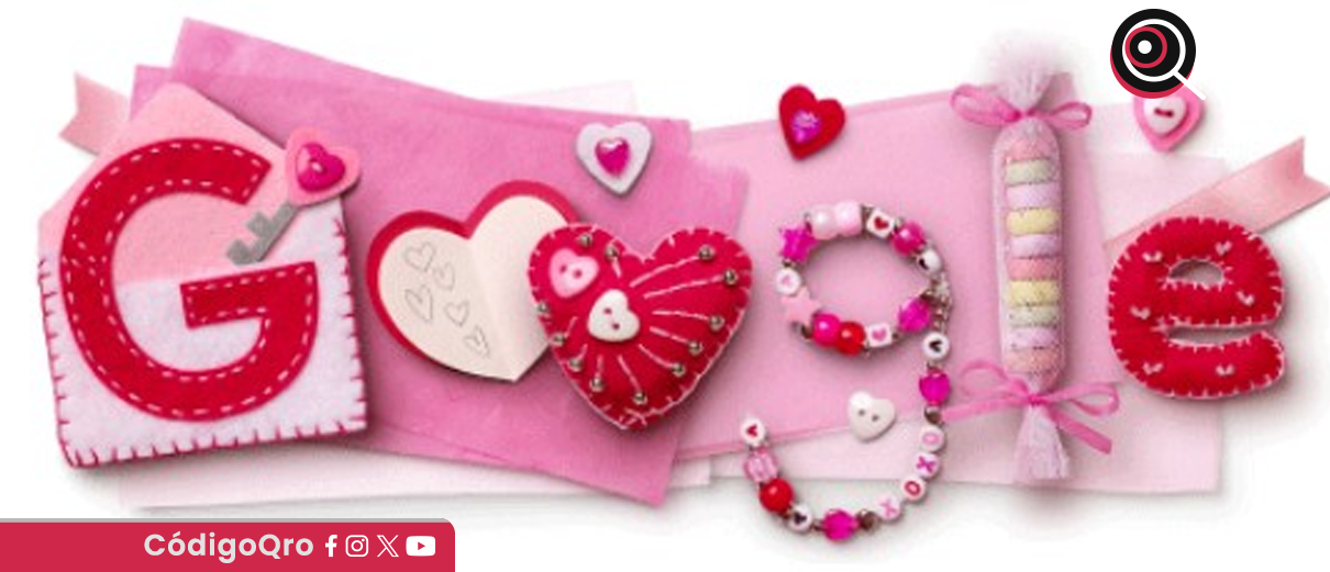Google, Doodle, Día de San Valentín