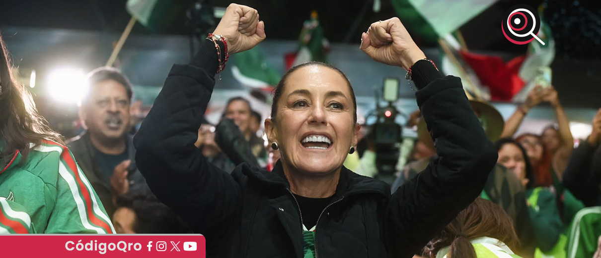 La presidenta Claudia Sheinbaum celebró el triunfo de la Selección Nacional de México