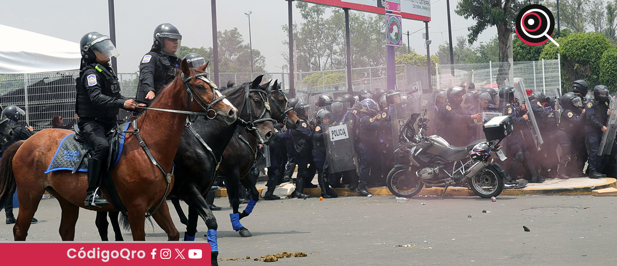 El secretario de Seguridad y Protección Ciudadana, Omar García Harfuch, destacó el trabajo de la policía de la Ciudad de México