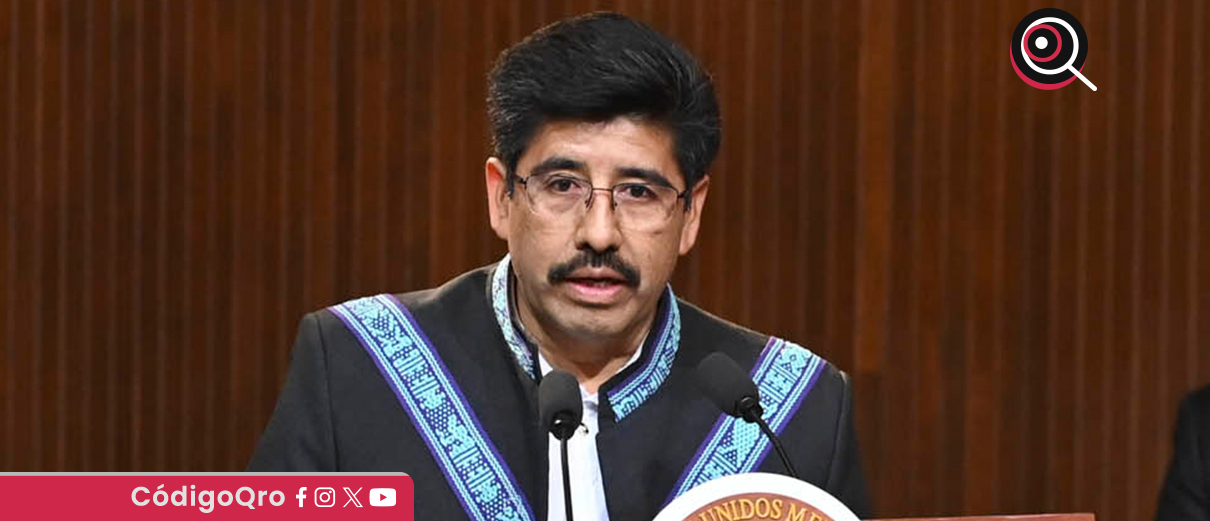 El presidente de la SCJN, Hugo Aguilar Ortiz, se disculpó por el incidente ocurrido en Querétaro