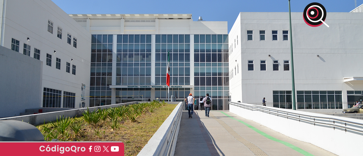 El IMSS admitió un aumento en la demanda del Hospital General Regional No. 2 en El Marqués