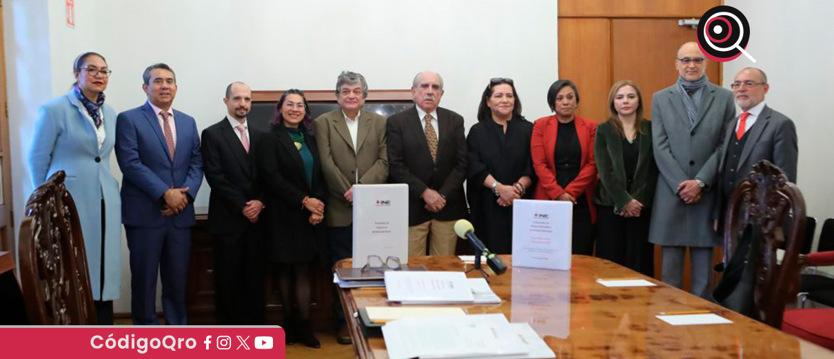 INE entrega propuesta de reforma electoral