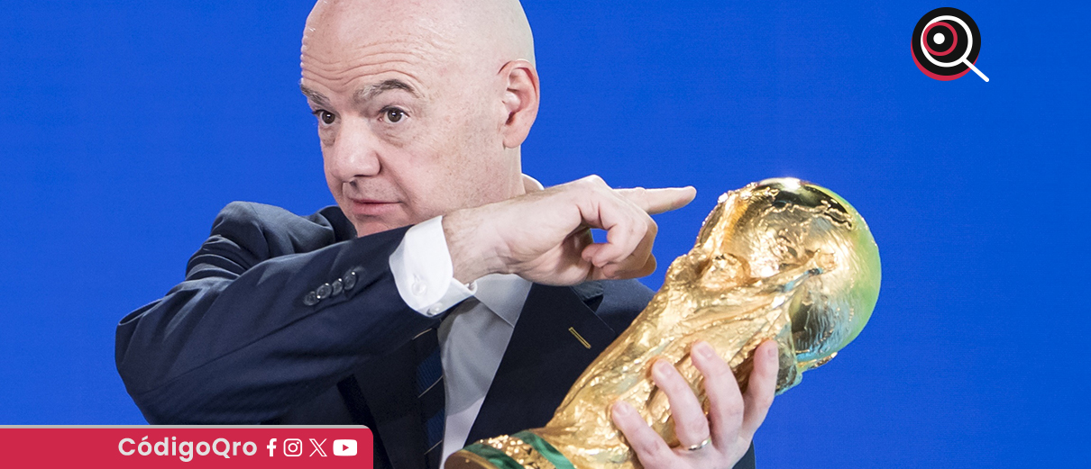 El presidente de la FIFA, Gianni Infantino, expresó su confianza en México para el Mundial