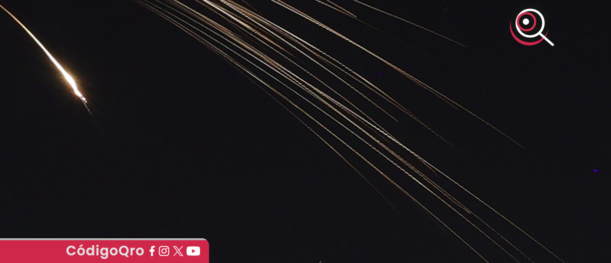 Irán ataca Israel en venganza por muerte de Alí Lariyani 