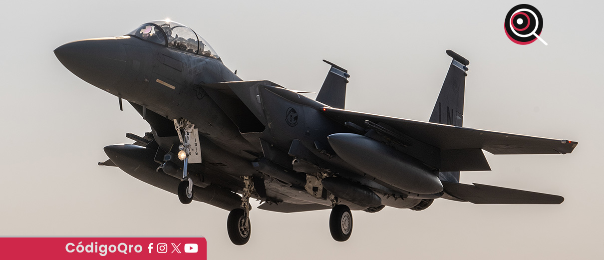 Reportan que Irán derribó un avión caza de Estados Unidos