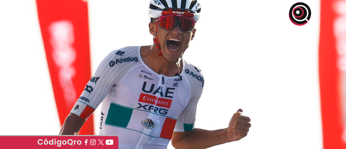 ¡Isaac del Toro, virtual campeón del Tour UAE 2026!