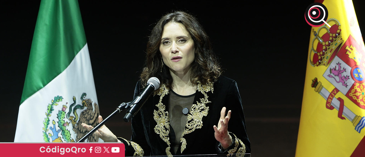 La presidenta de la Comunidad de Madrid, Isabel Díaz Ayuso, está de viaje en México