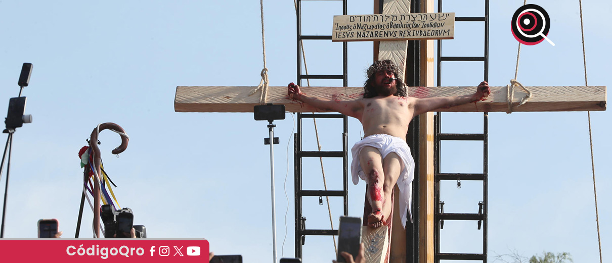 Iztapalapa celebra primer viacrucis tras reconocimiento de Unesco