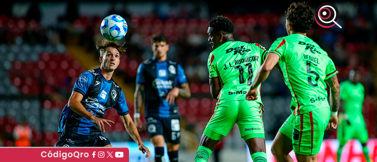 Juárez rescata el empate en su visita a Querétaro