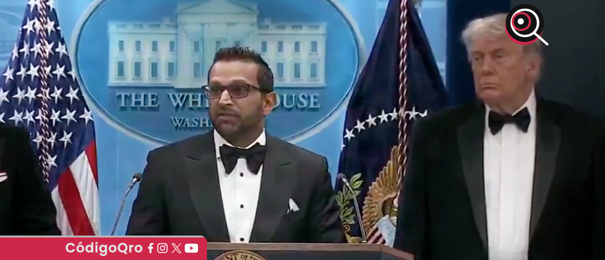 tirador, evacuación, Trump, arma larga, Kash Patel,