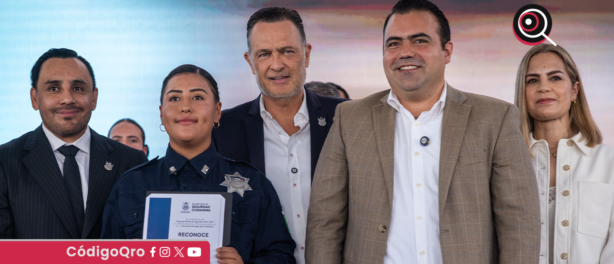 gobernador, ceremonia, graduación, elementos policiales, Poes,