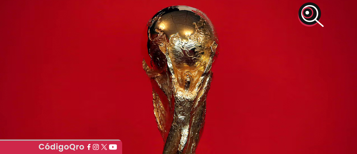 El trofeo de la Copa del Mundo estará en el Querétaro Centro de Congresos