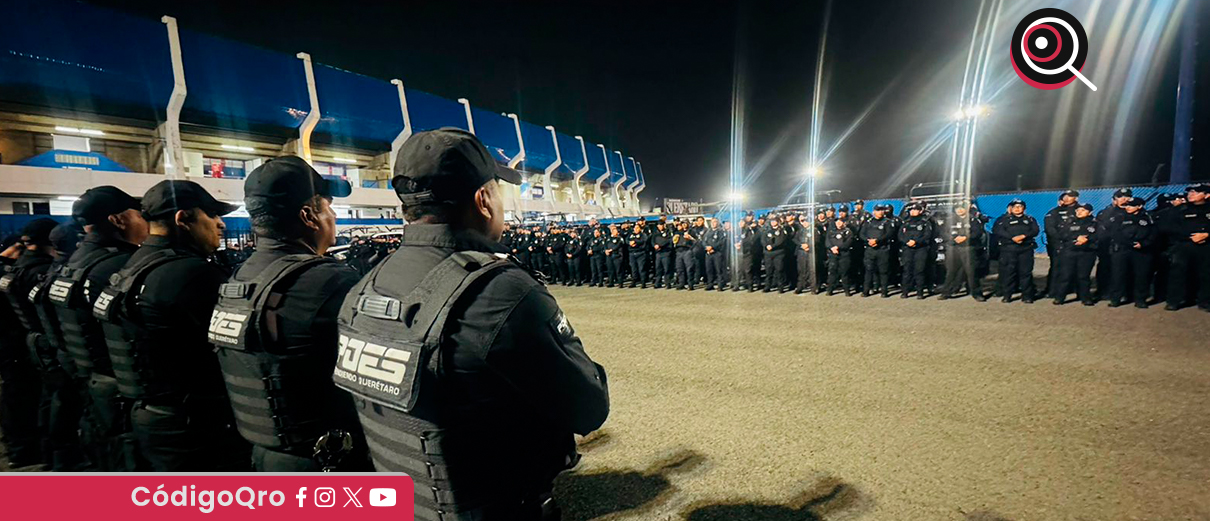 Detienen a 15 personas en el Estadio La Corregidora