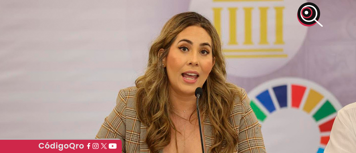 La diputada local de Morena, Andrea Tovar, explicó la ruta legislativa de la Ley de Aguas