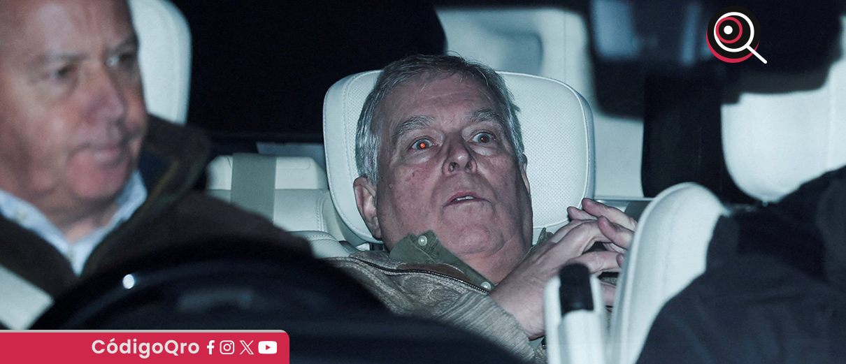 El expríncipe Andrés, hermano del rey Carlos III, permaneció detenido 11 horas