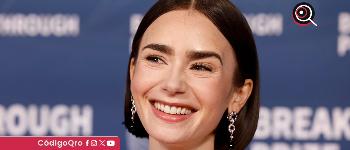 La actriz estadounidense Lily Collins interpretará a la leyenda de Hollywood Audrey Hepburn en un nuevo proyecto cinematográfico