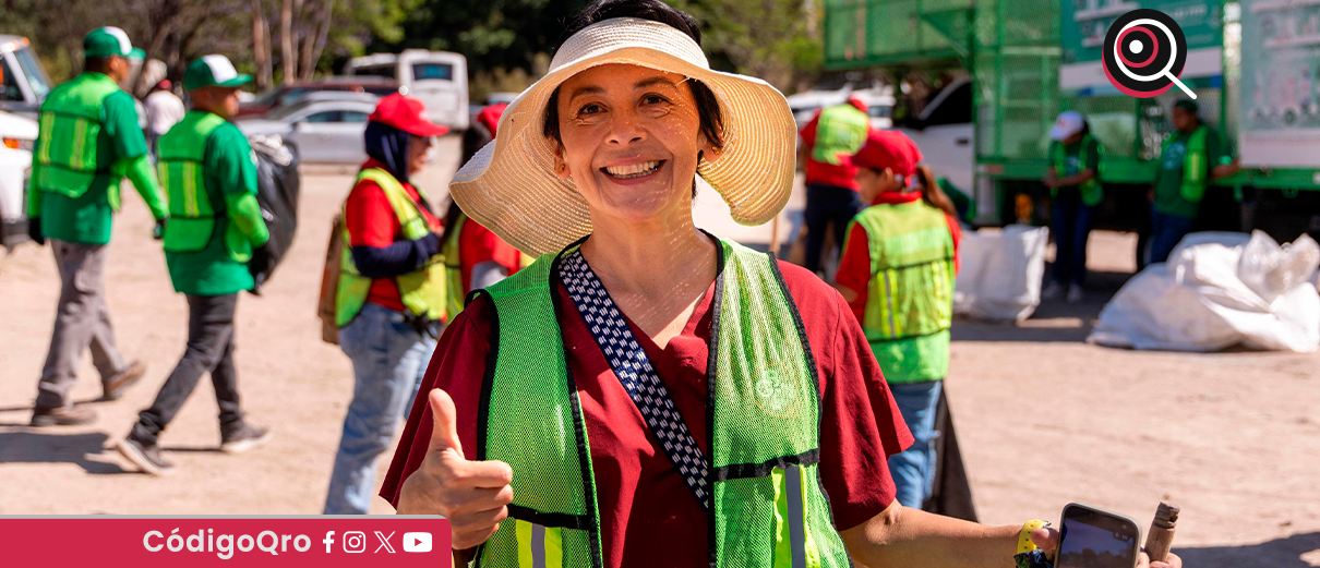 más de 800 voluntarios, Mega Limpieza, Río El Pueblito,