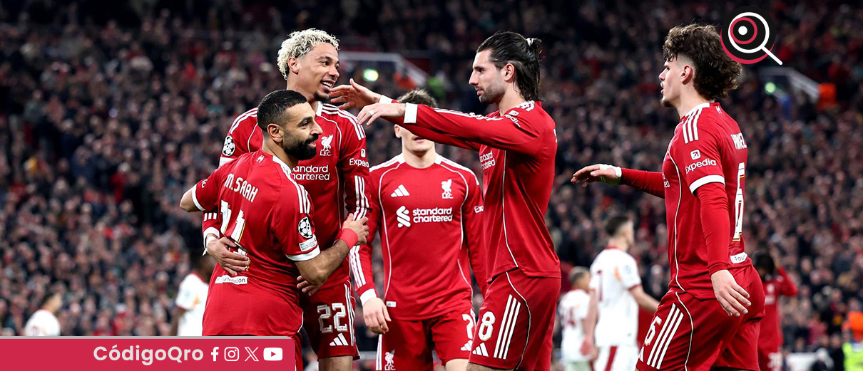 Liverpool enfrentará al PSG en cuartos de final de Champions