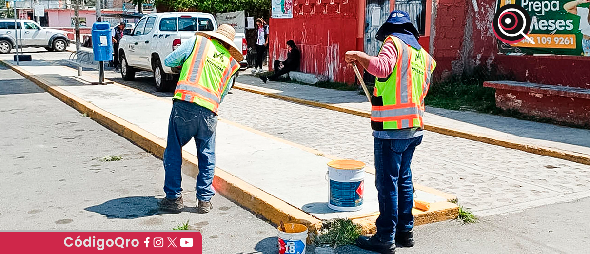 operativo, mantenimiento vial, El Marqués,