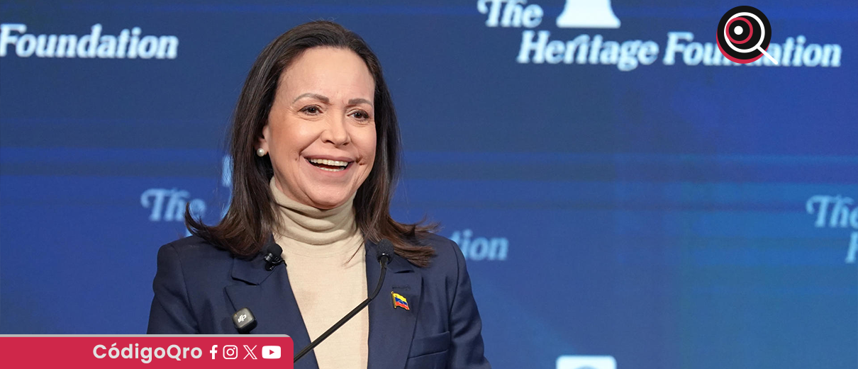 María Corina Machado confía en una "transición ordenada" en Venezuela