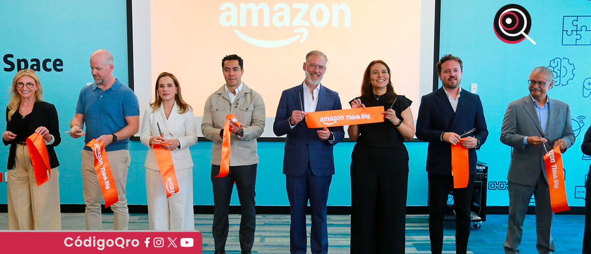 El titular de Sedesu, Marco Antonio Del Prete, puso en marcha las actividades de AWS Think Big Space