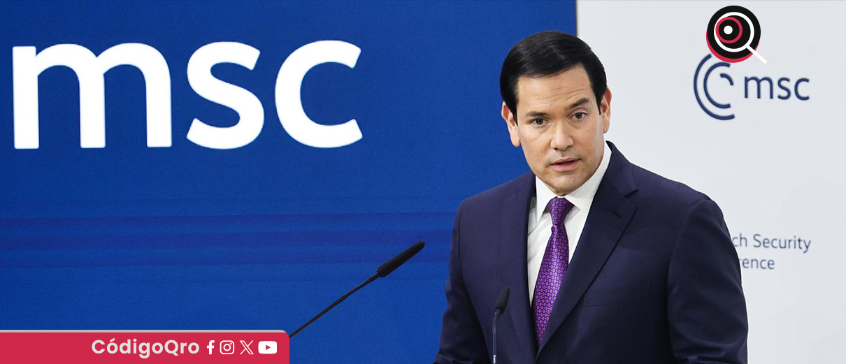 El secretario de Estado de Estados Unidos, Marco Rubio, participó en la Conferencia de Seguridad de Múnich