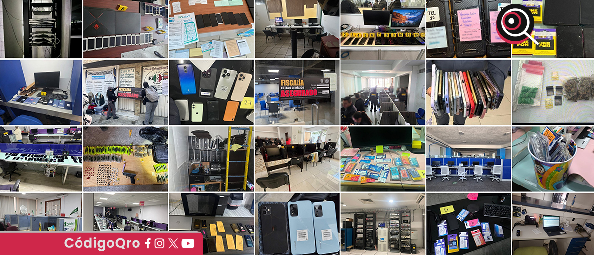 Detienen a más de 100 personas por extorsión en el Estado de México