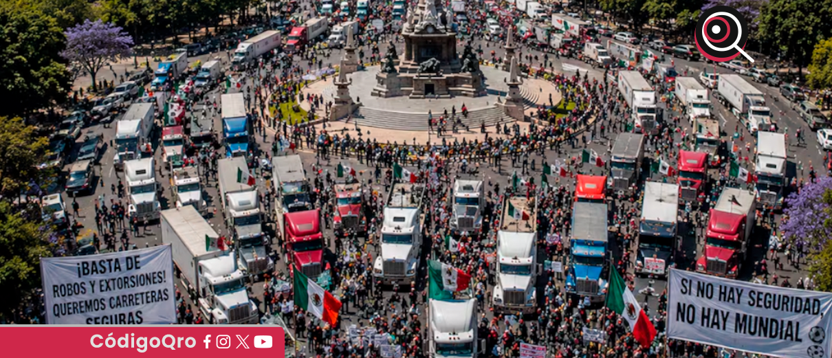 campesinos, transportistas, bloqueos, vialidades, CDMX,